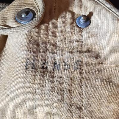 WWII Musette Bags, Canteen Cover and Binoculars (LR-KD)