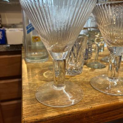 Box Lot Of Glassware (K)