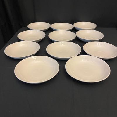 Leedsware Creamware Pottery Dishes (DR-MG)