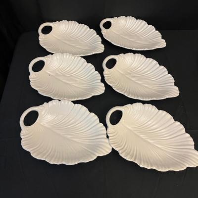 Leedsware Creamware Pottery Dishes (DR-MG)