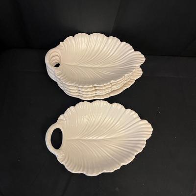 Leedsware Creamware Pottery Dishes (DR-MG)