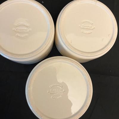 Leedsware Creamware Pottery Dishes (DR-MG)