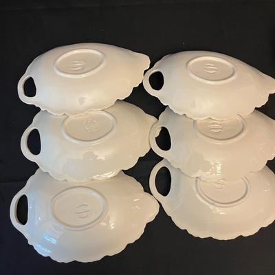 Leedsware Creamware Pottery Dishes (DR-MG)