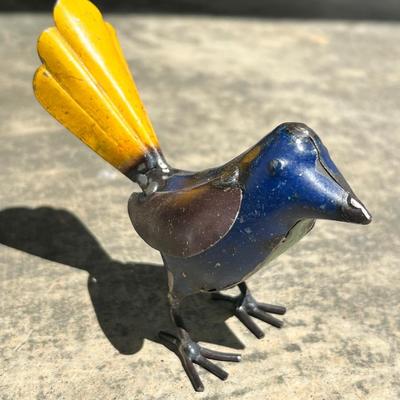 Whimsical Reclaimed Metal Bird Art & More Yard Art (DR-RG)