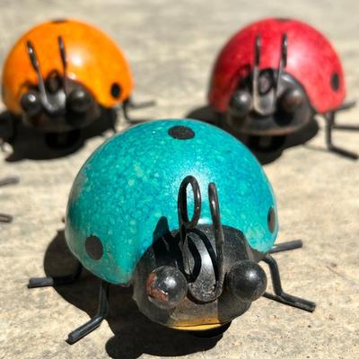 Whimsical Reclaimed Metal Bird Art & More Yard Art (DR-RG)