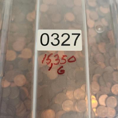 15,350 Grams of Pennies many Before 1982