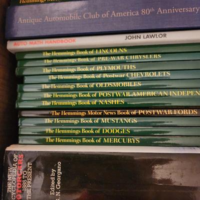 Lot of Coffee Table Books Automobiles Cars Hemmings Books of Chevrolets , Nashes,Mustangs