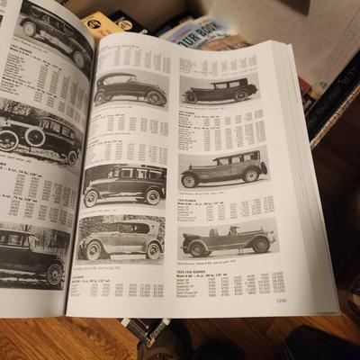 Box lot of Cars Books Paper Maps The Packard Story