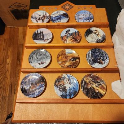 Julie Kramer-Cole Mini Plate Collection Braford Edition 1995 12 plates