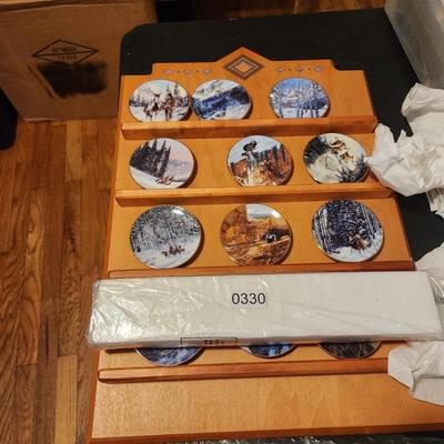 Julie Kramer-Cole Mini Plate Collection Braford Edition 1995 12 plates
