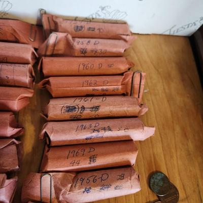 Collection of Vintage Pennies Lincoln Cents all before 1982