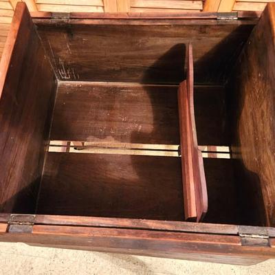 Lot #88 1920's/30's Rolling Office Files Cabinet - "Weis" company