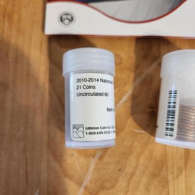 Lot of Collectable United State Coins Sets Buffalo Nickel ,Quarters, Mint UNC Sets