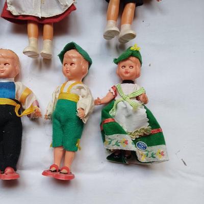 VINTAGE DOLLS FROM FOREIGN COUNTRIES