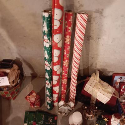 CHRISTMAS DECORATION, GIFT WRAP AND GREETING CARDS