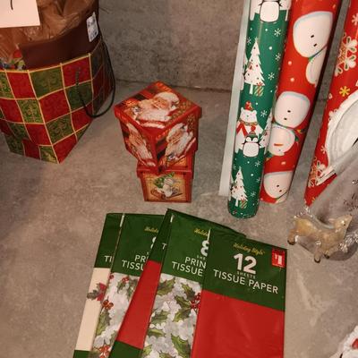 CHRISTMAS DECORATION, GIFT WRAP AND GREETING CARDS