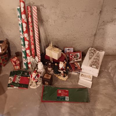 CHRISTMAS DECORATION, GIFT WRAP AND GREETING CARDS