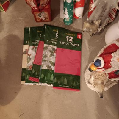 CHRISTMAS DECORATION, GIFT WRAP AND GREETING CARDS