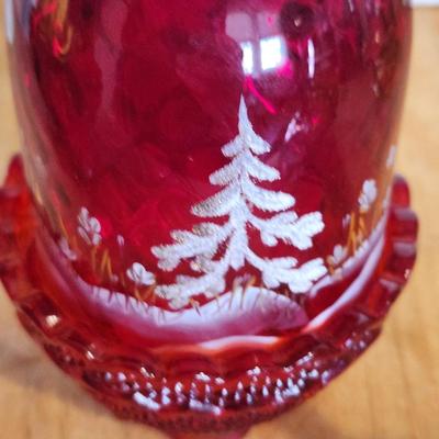 Collectible Lot of Colorful Glass Fenton, Eagle Bell