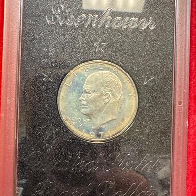 Uncirculated proof 1971 Dollar