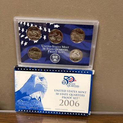 2006 United States United States Mint 50 State Quarters Proof Set