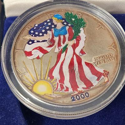 3 American Eagle Silver Dollar Coins 1 oz. Fine Silver