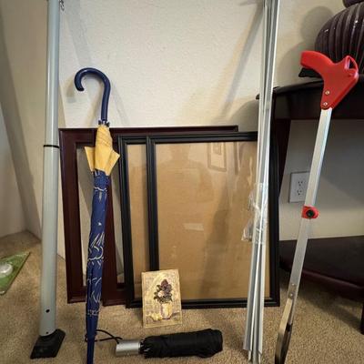 Umbrellas, picture frames and more.