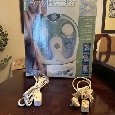 Conair ultra massaging foot spa.