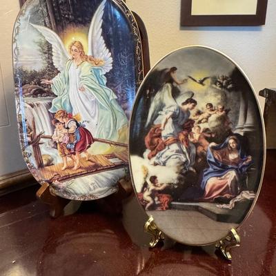 Framed print of "Stairway to Paradise" by Thomas Kinkade.