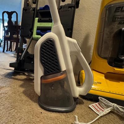 Shifter Multi-Position Folding Hand Truck and Cart. Two vacuum cleaners and More.