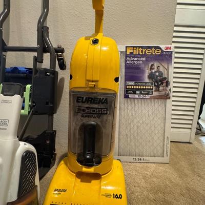 Shifter Multi-Position Folding Hand Truck and Cart. Two vacuum cleaners and More.
