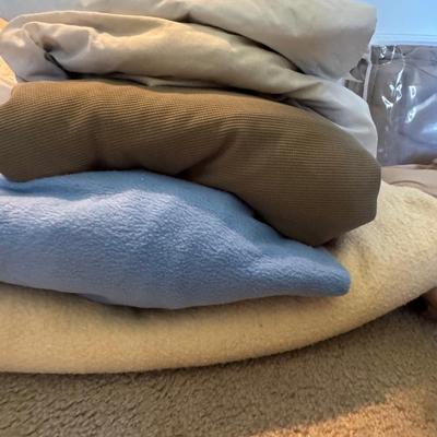 Variety of linens.