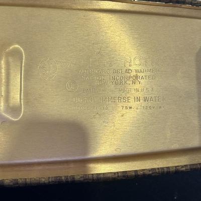 1950's Salton Hotray Automatic Bread or Bun Warmer.