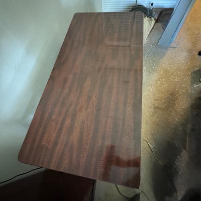 Queen Anne style sofa table or writing desk.