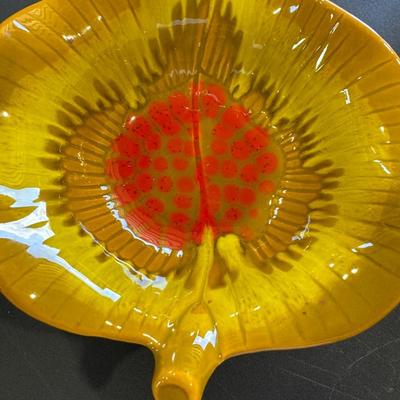 California Pottery Lazy Susan serving set