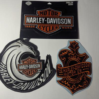 Sale Photo Thumbnail #1613: Harley-Davidson Cycles Sew On Patches #2