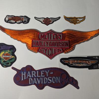 Sale Photo Thumbnail #1617: Harley-Davidson Cycles Sew On Patches #4