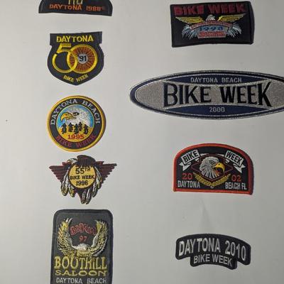 Sale Photo Thumbnail #1654: Dayton Bike Week Patches #8