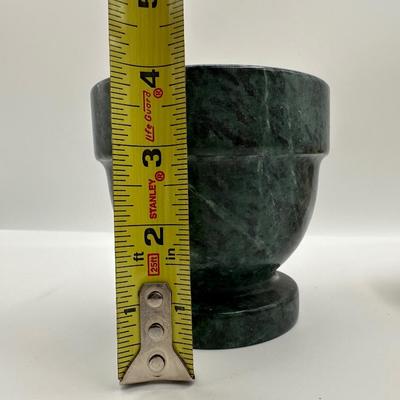 Stone Mortar & Pestle Sets – Green Marble & Multicolor Onyx
