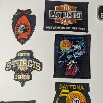 Sale Photo Thumbnail #1662: Variety Of Bike Week Patches #9