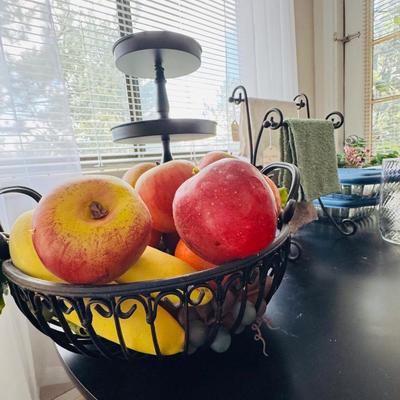 Collection of home decor items.