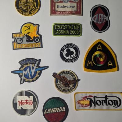 Sale Photo Thumbnail #1663: Motor Cycle Sew On Patches #10