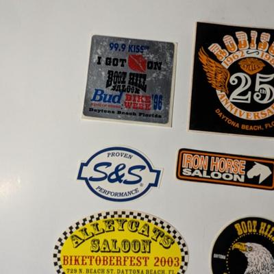 Sale Photo Thumbnail #1749: Variety Of Motorcycle Decal Bumper Stickers #20