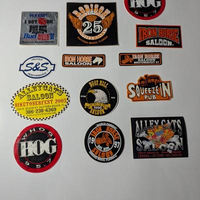 Sale Photo Thumbnail #1744: Variety Of Motorcycle Decal Bumper Stickers #20