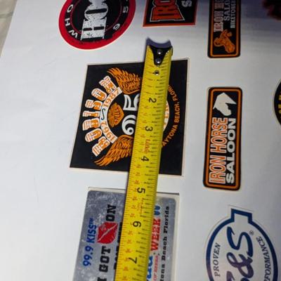 Sale Photo Thumbnail #1751: Variety Of Motorcycle Decal Bumper Stickers #20