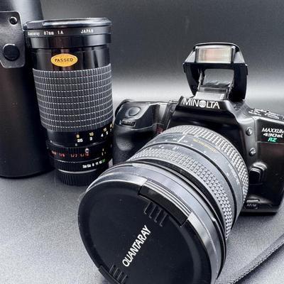Minolta Camera w/Extra Zoom Lens