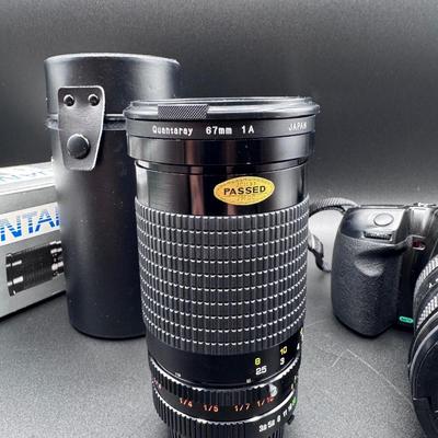 Minolta Camera w/Extra Zoom Lens