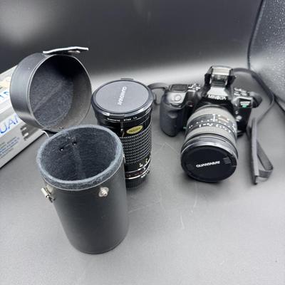 Minolta Camera w/Extra Zoom Lens