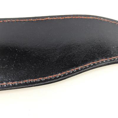 Sale Photo Thumbnail #664: Hunting Knife Stainless Steel Blade With Leather Sheath