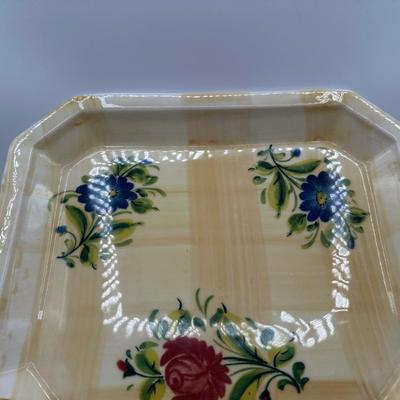 Ceramica Due Torri Pitcher & Platter - Made in Italy